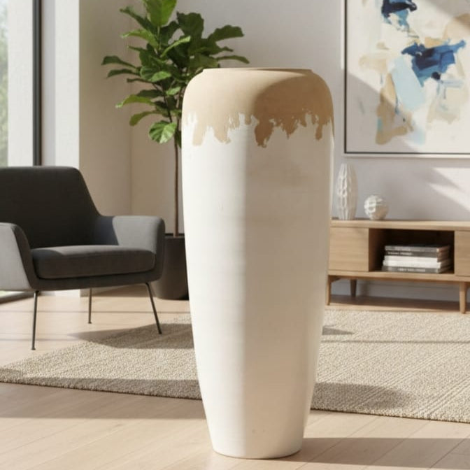 The Artisan’s Drip Floor Vase