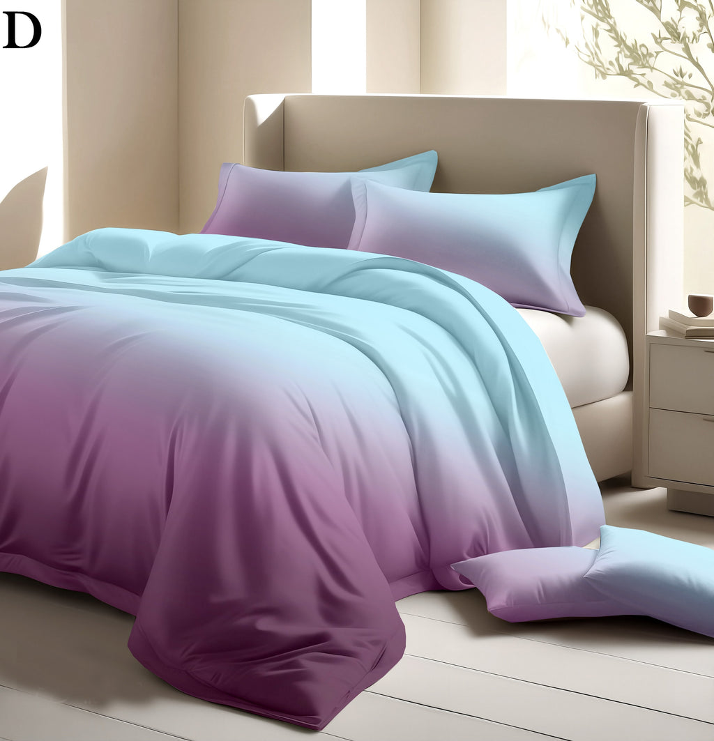 Premium Ombré Gradient Comforter Set