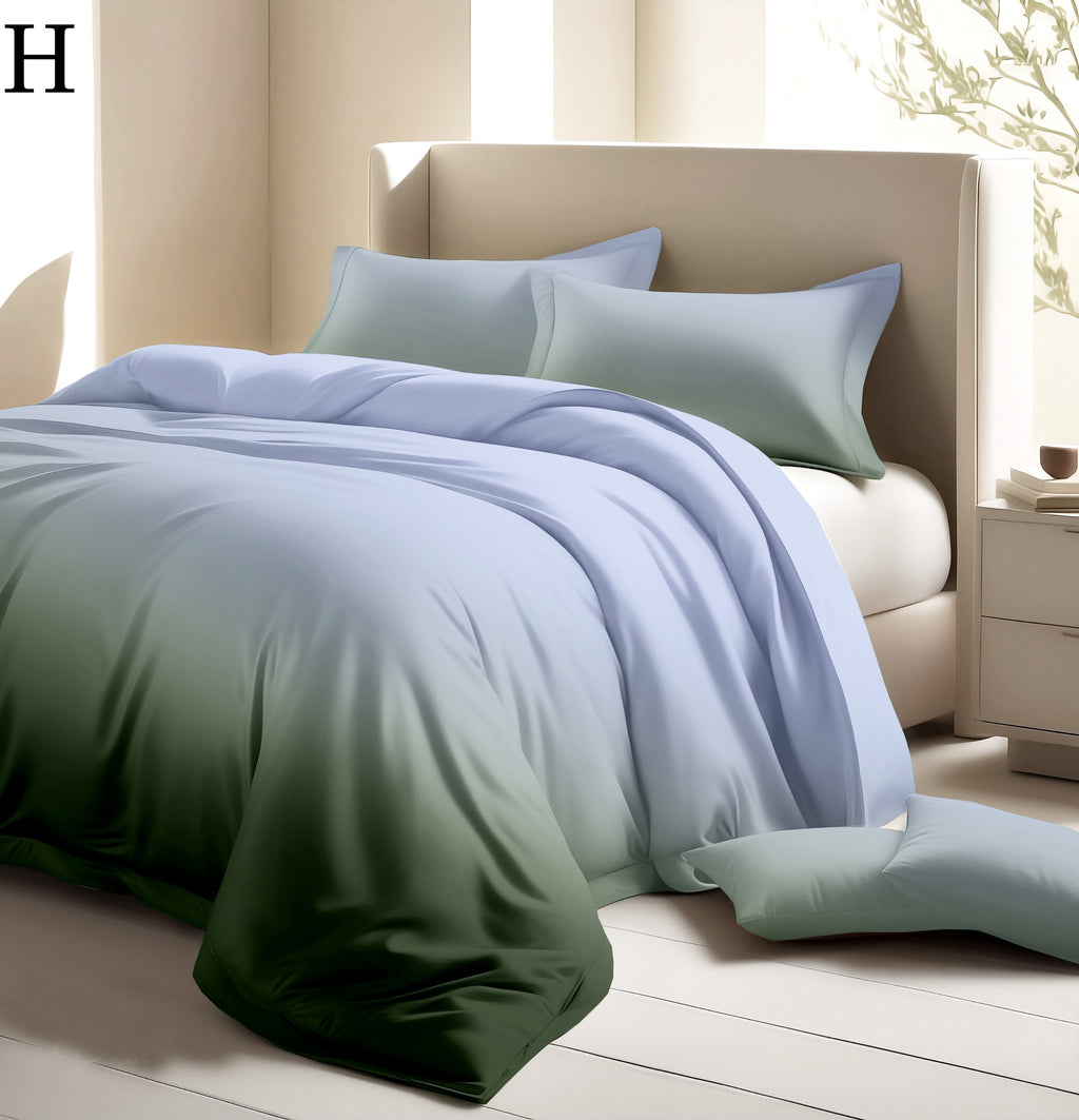 Premium Ombré Gradient Comforter Set