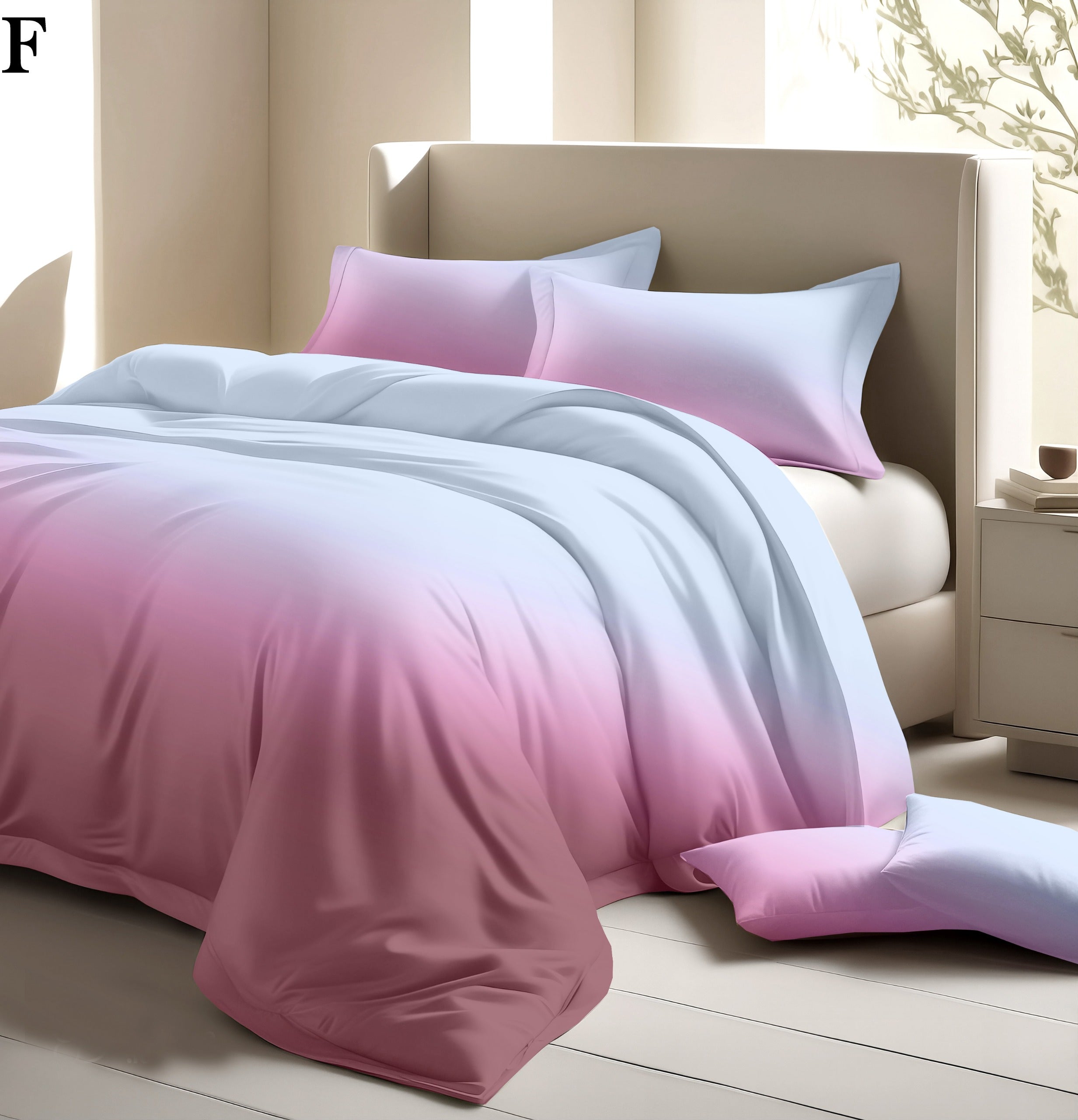 Premium Ombré Gradient Comforter Set