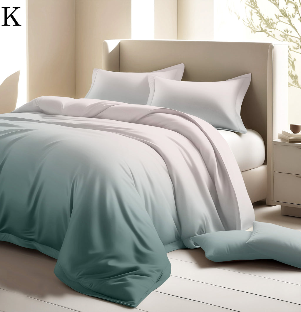 Premium Ombré Gradient Comforter Set