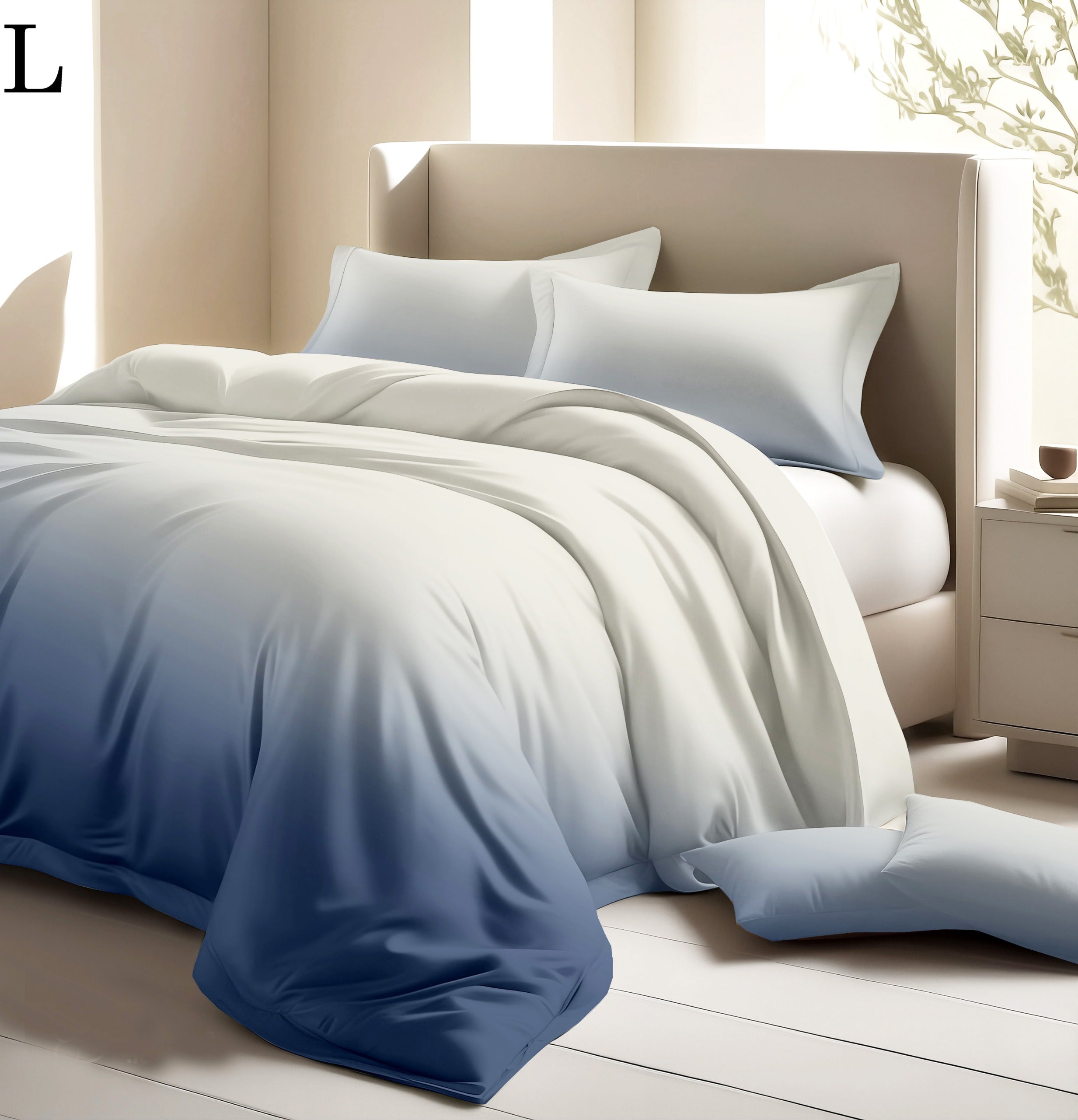 Premium Ombré Gradient Comforter Set