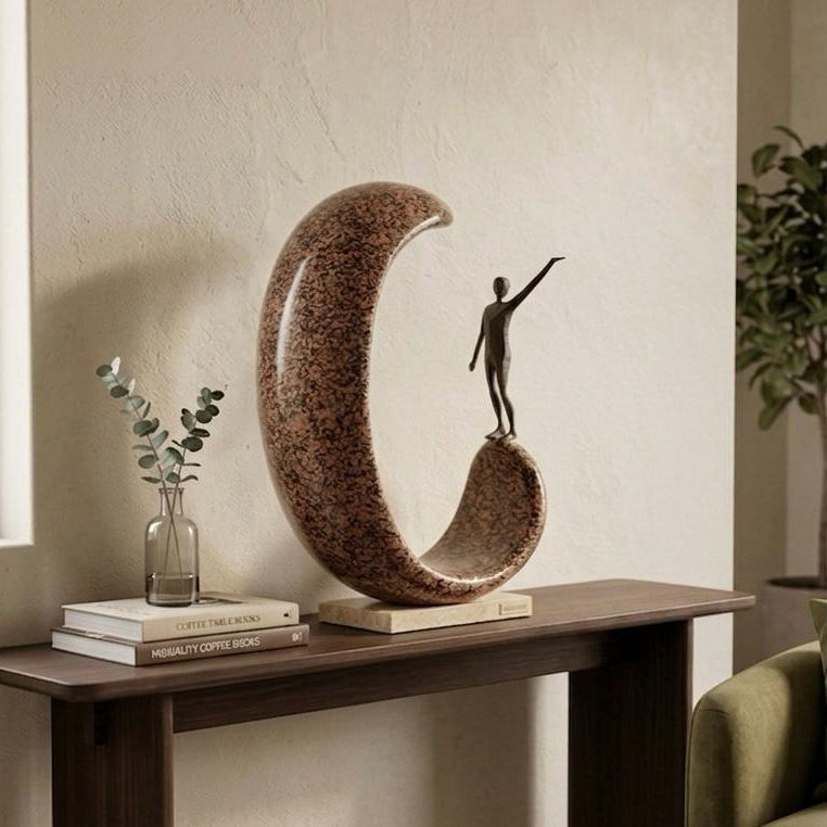 The Celestial Ascent Abstract Sculpture