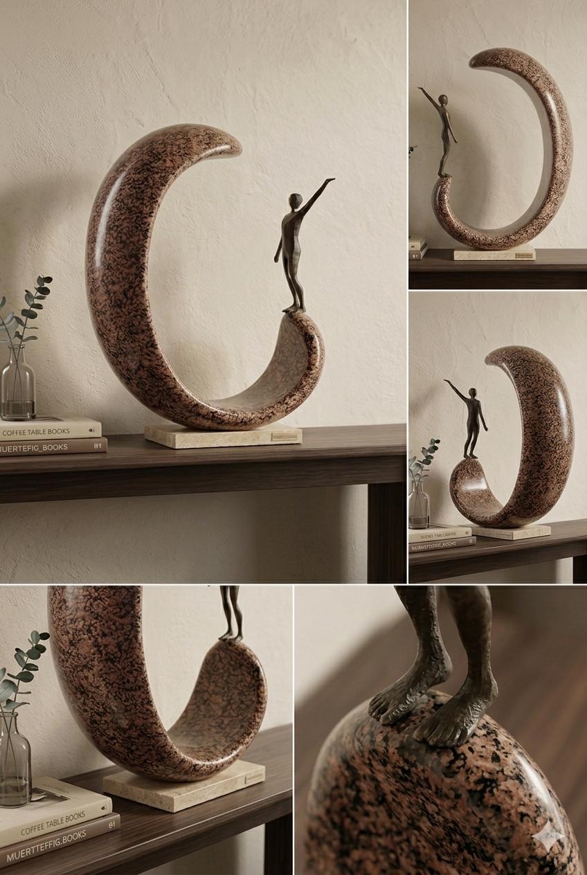 The Celestial Ascent Abstract Sculpture