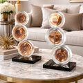 Modern Glass Circle Decorative Table Lamps 1