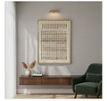 Contemporary Grid Pattern Framed Wall Art 1