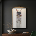 Butterfly Cascade 3D Framed Art