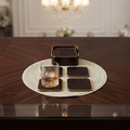 Elevate Your Table Setting with Luxury Leather Coasters