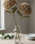 Neutral Tone Hydrangea Artificial Flowers Set 1