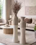 Contemporary Ceramic Floor Vase Set 1