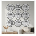 Architectural Circle Wall Art Set 1